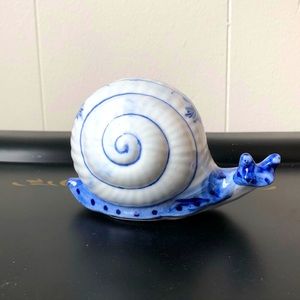 Vintage Snail Piggybank